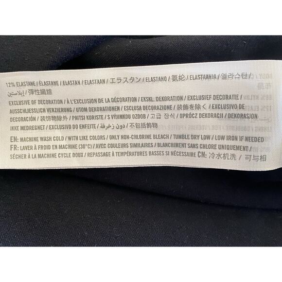 Abercrombie &‎ Fitch Long-Sleeve Seamless Fabric Keyhole Bodysuit Size S Black - Picture 10 of 12